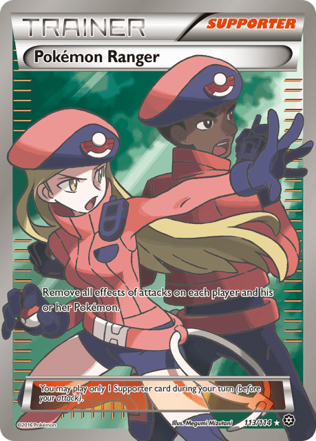 Pokémon Ranger (Holofoil) (113) — Steam Siege