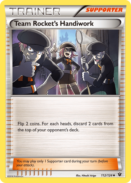 Team Rocket's Handiwork (112) — Fates Collide