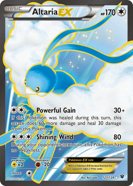 Altaria-EX (Holofoil) (123) — Fates Collide