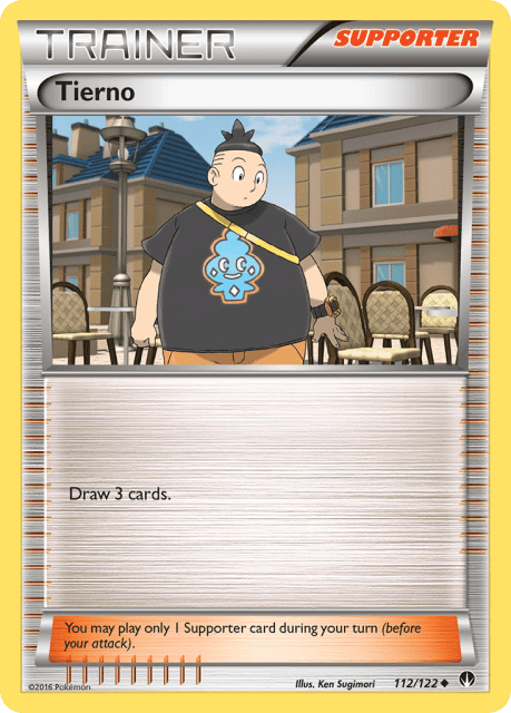 Tierno (Reverse Holofoil) (112) — BREAKpoint