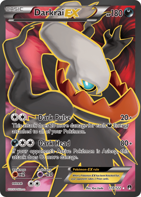 Darkrai-EX (Holofoil) (118) — BREAKpoint