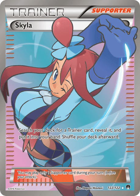 Skyla (Holofoil) (122) — BREAKpoint