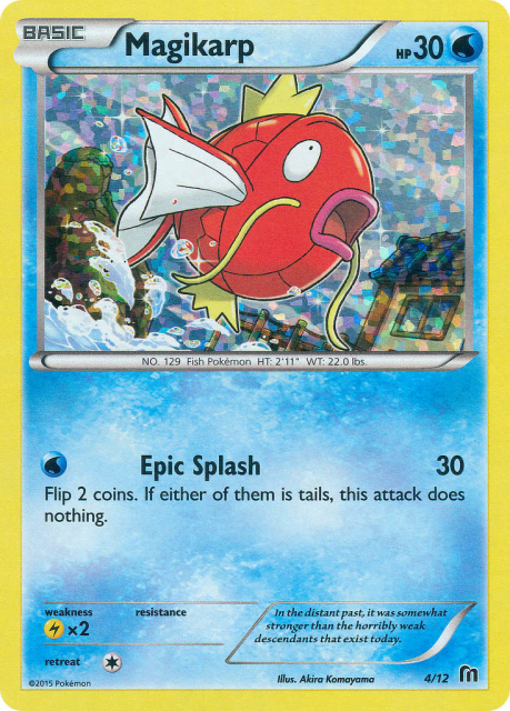 Magikarp (Holofoil) (4) — McDonald's Collection 2016
