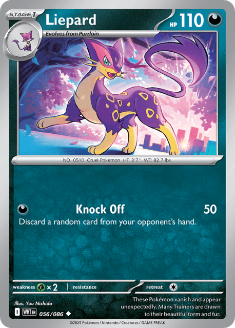 Liepard (56) — White Flare