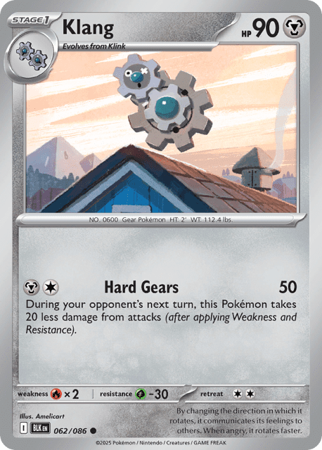 Klang (Reverse Holofoil) (62) — Black Bolt