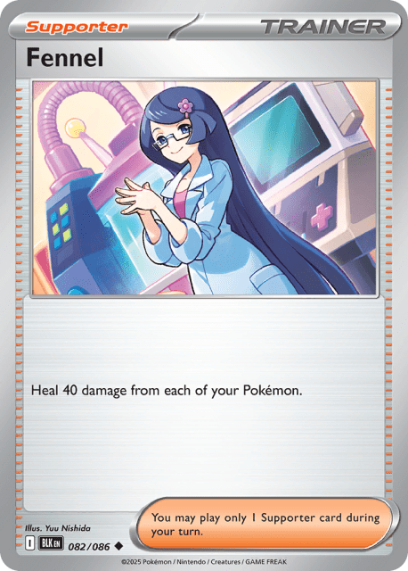 Fennel (Reverse Holofoil) (82) — Black Bolt