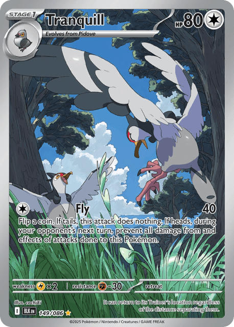 Tranquill (Holofoil) (149) — Black Bolt
