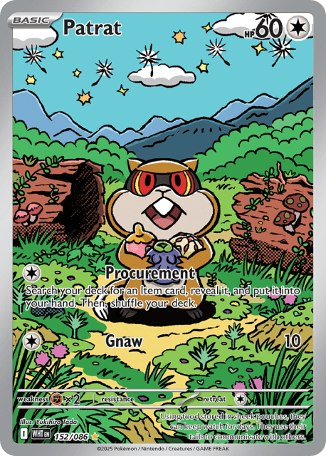 Patrat (Holofoil) (152) — White Flare