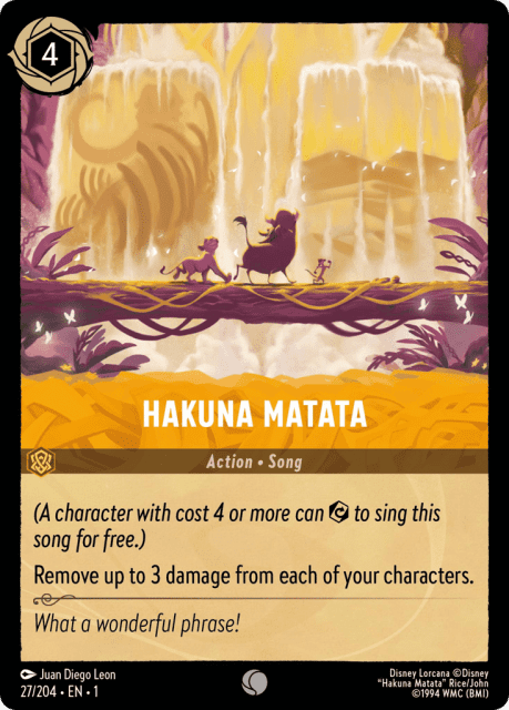 Hakuna Matata (27) — The First Chapter