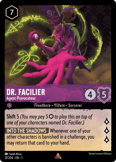 Dr. Facilier (Cold Foil) (37) — The First Chapter