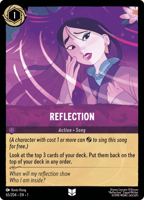 Reflection (65) — The First Chapter