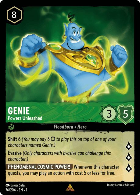 Genie (Cold Foil) (76) — The First Chapter