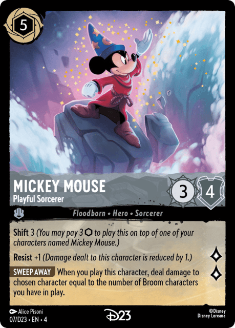 Mickey Mouse (Holofoil) (7) — D23 Collection 2024