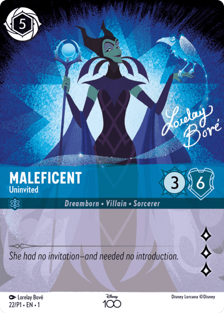 Maleficent (Holofoil) (22) — Disney100