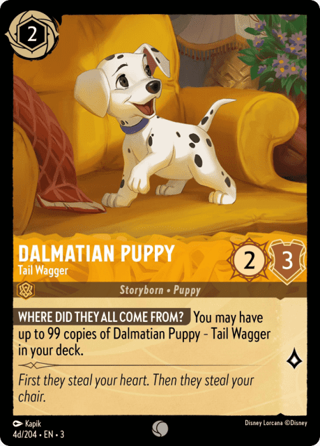 Dalmatian Puppy (Cold Foil) (4d) — Into the Inklands