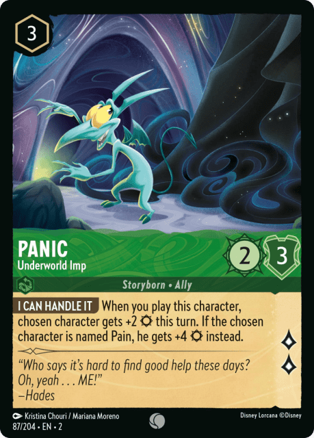 Panic (Cold Foil) (87) — Rise of the Floodborn
