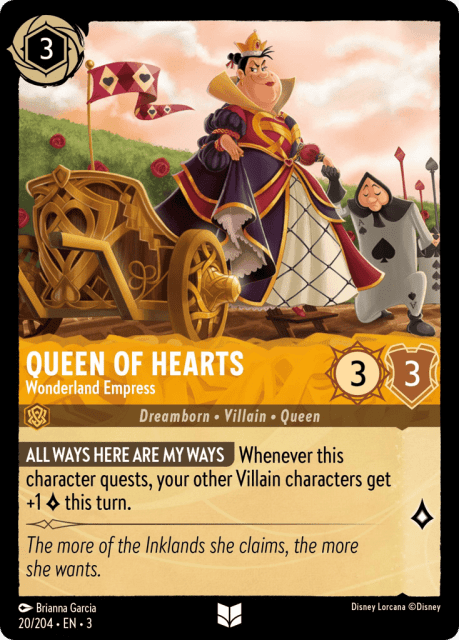 Queen of Hearts (20) — Into the Inklands