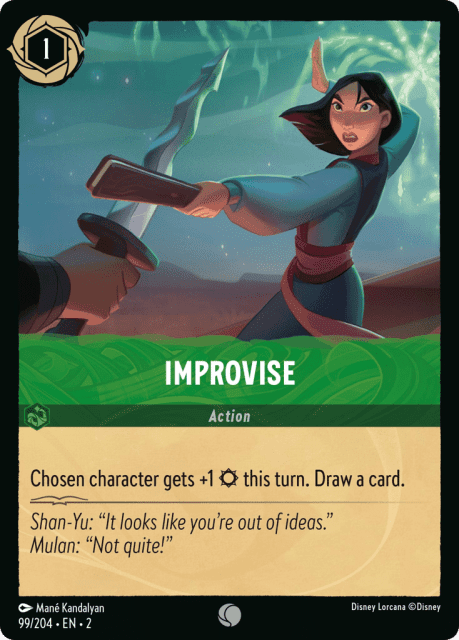 Improvise (Cold Foil) (99) — Rise of the Floodborn