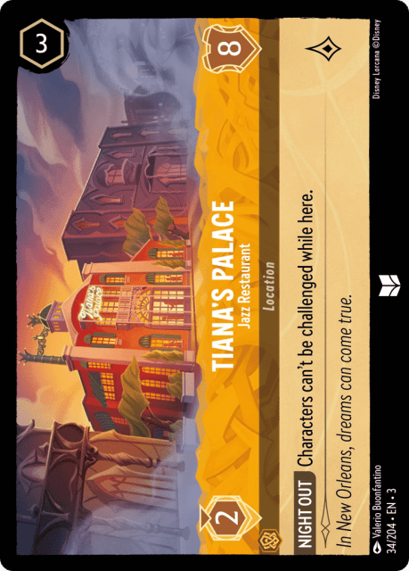 Tiana's Palace (Cold Foil) (34) — Into the Inklands
