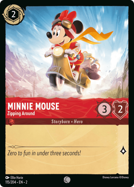 Minnie Mouse (Cold Foil) (115) — Rise of the Floodborn