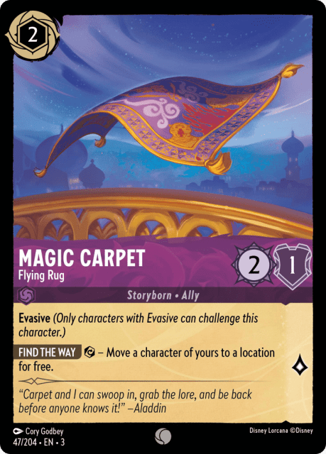 Magic Carpet (Cold Foil) (47) — Into the Inklands
