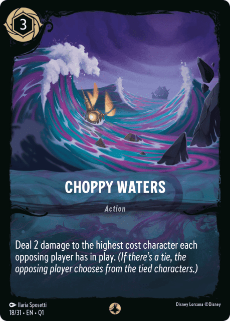 Choppy Waters (18) — Deep Trouble