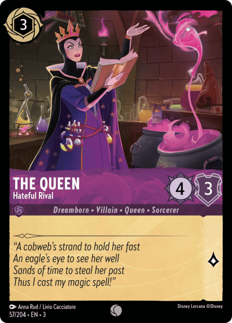 The Queen (Cold Foil) (57) — Into the Inklands