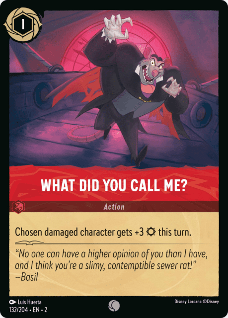 What Did You Call Me? (Cold Foil) (132) — Rise of the Floodborn