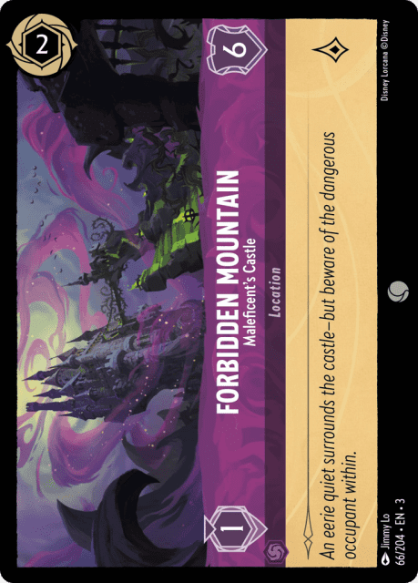 Forbidden Mountain (Cold Foil) (66) — Into the Inklands
