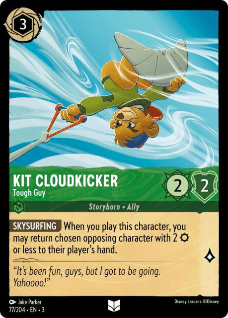Kit Cloudkicker (Cold Foil) (77) — Into the Inklands
