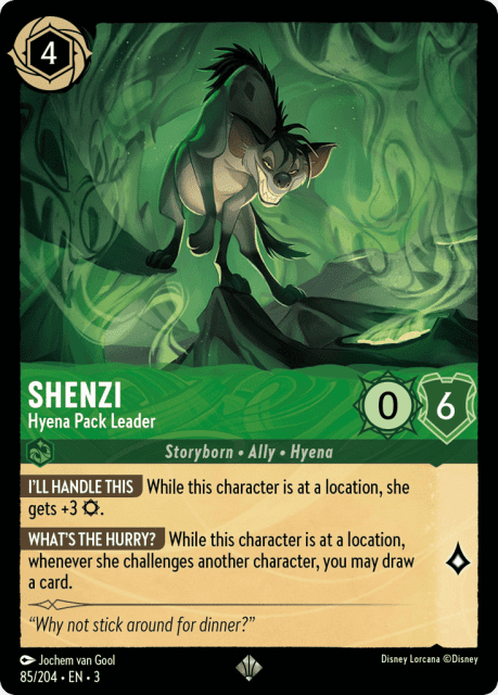 Shenzi (Cold Foil) (85) — Into the Inklands