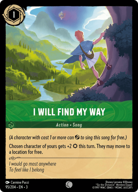 I Will Find My Way (Cold Foil) (95) — Into the Inklands