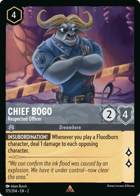 Chief Bogo (175) — Rise of the Floodborn