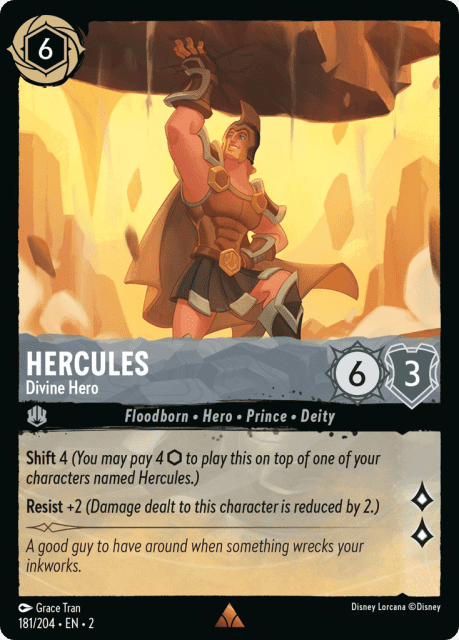Hercules (Cold Foil) (181) — Rise of the Floodborn