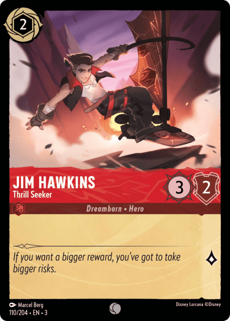 Jim Hawkins (Cold Foil) (110) — Into the Inklands