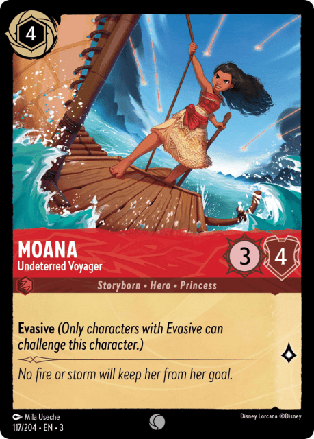 Moana (Cold Foil) (117) — Into the Inklands