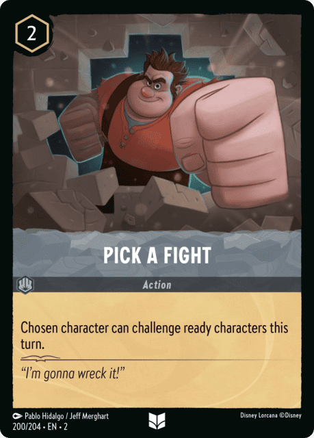 Pick a Fight (Cold Foil) (200) — Rise of the Floodborn