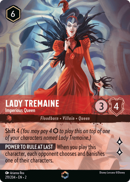 Lady Tremaine (Holofoil) (211) — Rise of the Floodborn