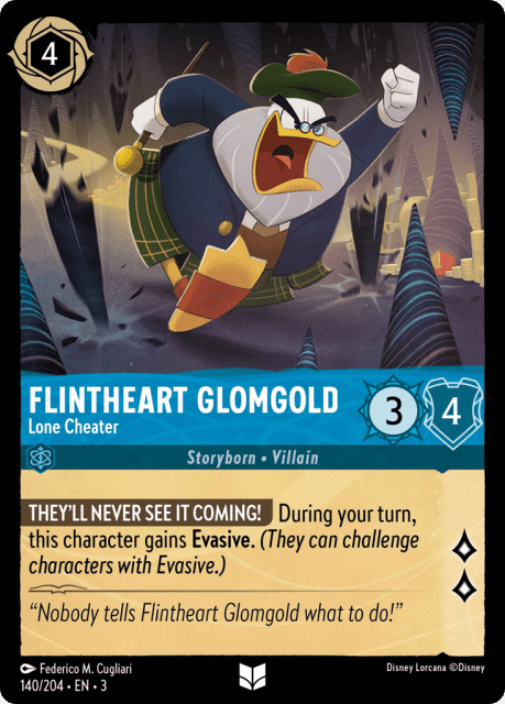 Flintheart Glomgold (140) — Into the Inklands