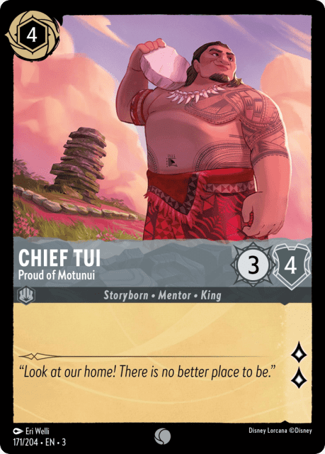 Chief Tui (Cold Foil) (171) — Into the Inklands