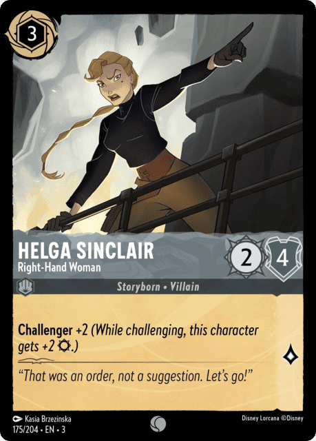 Helga Sinclair (175) — Into the Inklands
