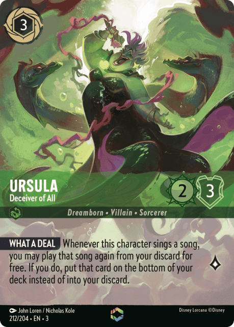 Ursula (Holofoil) (212) — Into the Inklands