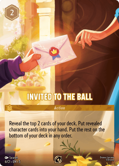 Invited to the Ball (Holofoil) (6) — Challenge Promos