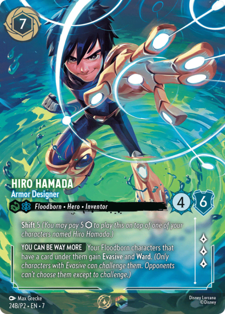 Hiro Hamada (Holofoil) (24B) — Promo Expansion 2