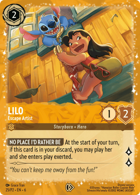 Lilo (Holofoil) (25) — Promo Expansion 2
