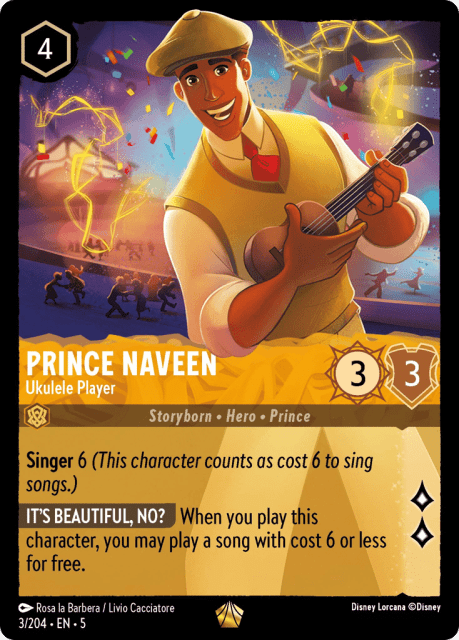 Prince Naveen (Cold Foil) (3) — Shimmering Skies