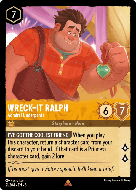Wreck-It Ralph (Cold Foil) (21) — Shimmering Skies