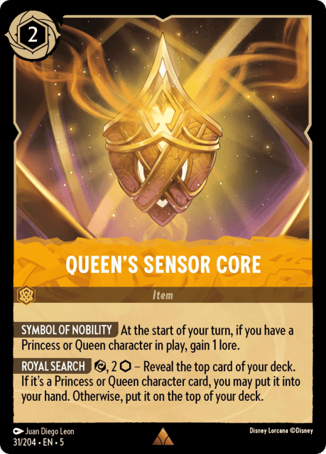 Queen's Sensor Core (31) — Shimmering Skies