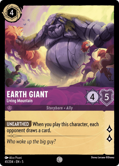 Earth Giant (Cold Foil) (41) — Shimmering Skies