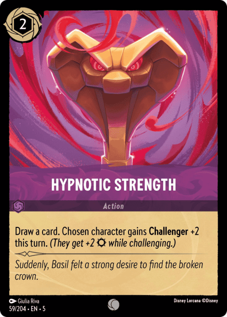 Hypnotic Strength (Cold Foil) (59) — Shimmering Skies